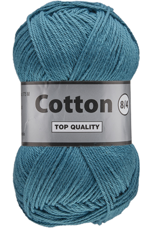 Lammy Cotton      Petrol Blå  50    Nr  457