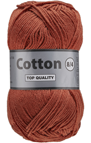 Lammy Cotton      Rødbrun  50    Nr  859