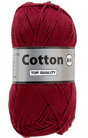 Lammy Cotton      Vinrød  50    Nr  848