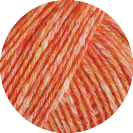 Lana Grossa Bottoni Garn   Orange Creme