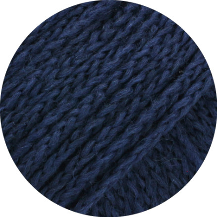 Lana Grossa Cool Merino Garn 007 Natblå