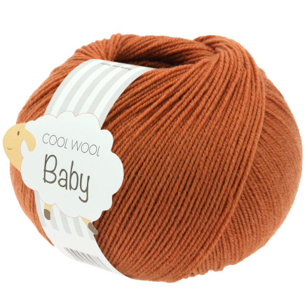 Lana Grossa Cool Wool Baby Garn 337 Kobber