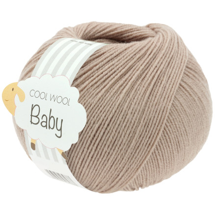 Lana Grossa Cool Wool Baby Garn 332 Perlebeige