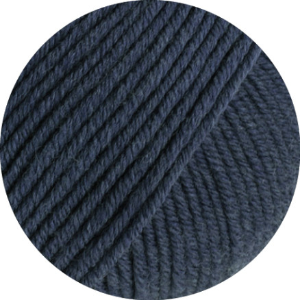 Lana Grossa Cool Wool Big Mélange Garn 1693 Jeans Meliert