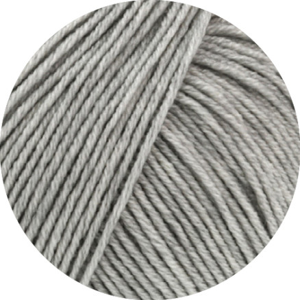Lana Grossa Cool Wool Vintage Garn 7369 Lysegrå