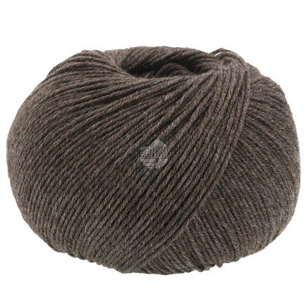 Lana Grossa Merino Superiore Garn   Mørkebrun