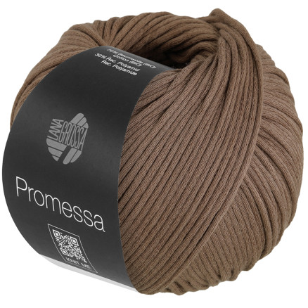 Lana Grossa Promessa Garn 18 Grå-brun