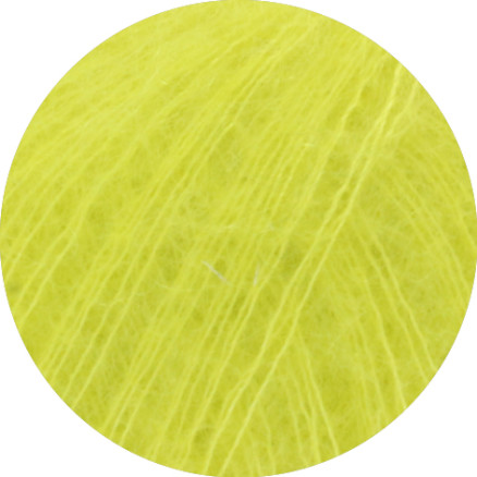 Lana Grossa Silkhair Garn 185 Grøngul