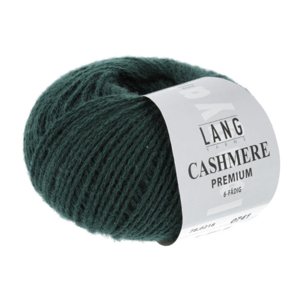 Lang Yarns Cashmere Premium Fir Green 218