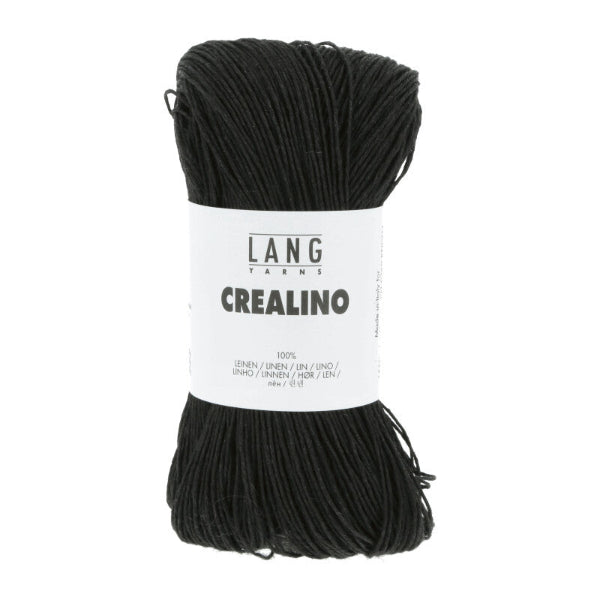 Lang Yarns Crealino Black 0004