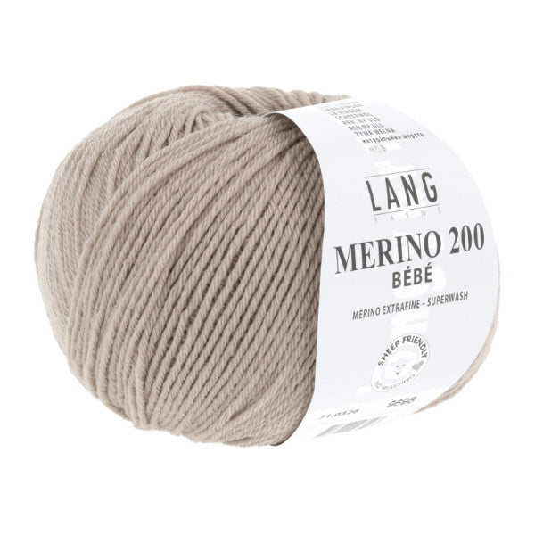 Lang Yarns Merino 200 Bebe Beige 326