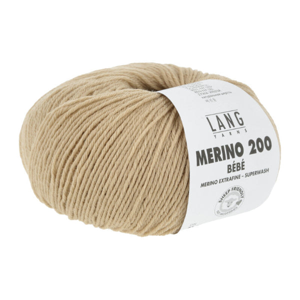 Lang Yarns Merino 200 Bebe Camel 339