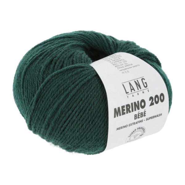Lang Yarns Merino 200 Bebe Fir 318