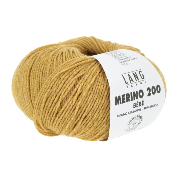 Lang Yarns Merino 200 Bebe Gold 350