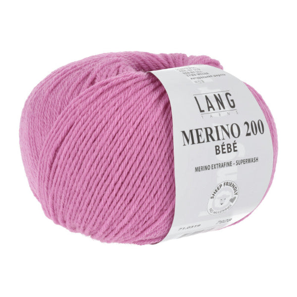 Lang Yarns Merino 200 Bebe Pink 319