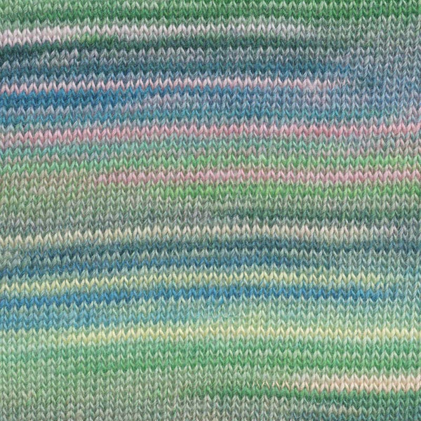 Lang Yarns Mille Colori Baby Grøn Petrol Rosa 0209