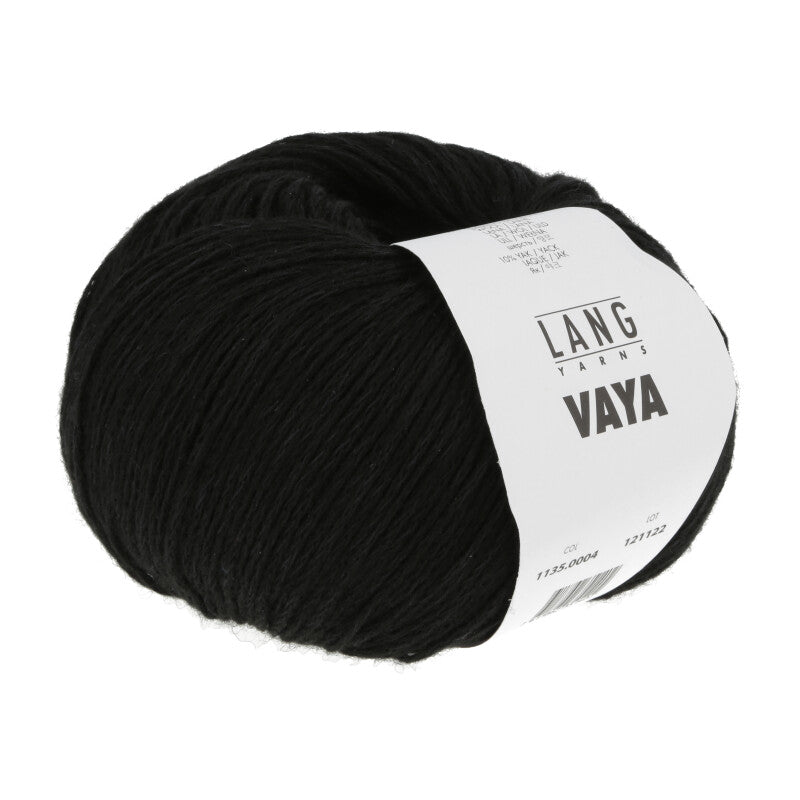 Lang Yarns Vaya Black 0004