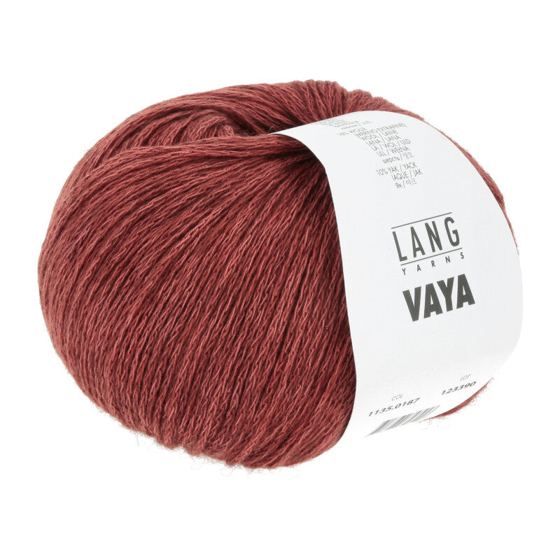 Lang Yarns Vaya Brick 0187