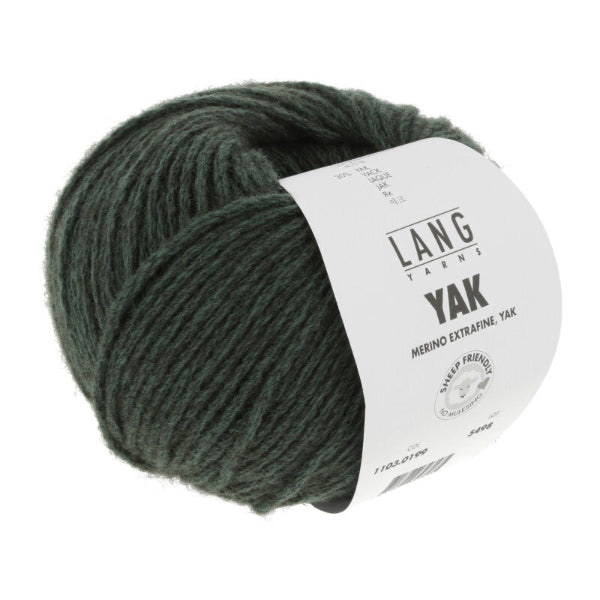 Lang Yarns Yak Armygreen Melange 199