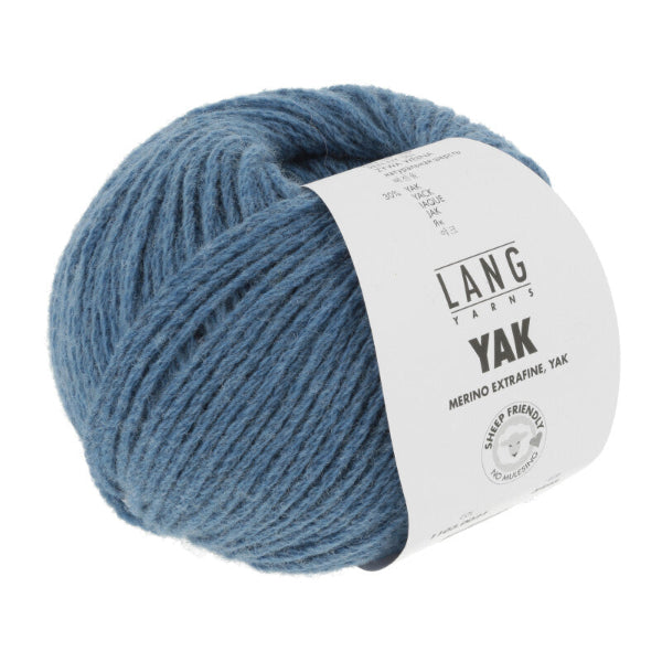 Lang Yarns Yak Azure Melange 021