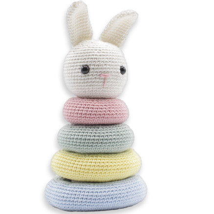 Lav Selv Diy Sæt Stacking Bunny Hækling