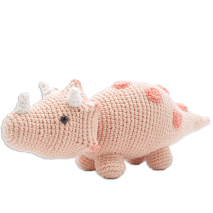 Lav Selv Diy Sæt Triceratops Hækling