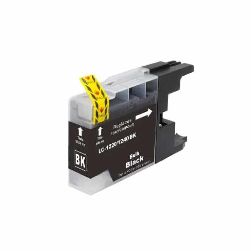 Lc1240bk Sort Blækpatron 20ml Kompatibel Brother Lc1240bk