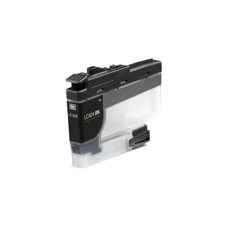 Lc424bk Sort Blækpatron 750 Sider Kompatibel Brother Lc424bk