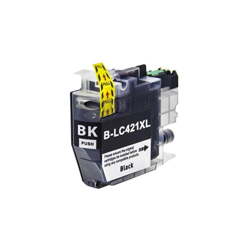 Lc421 Bk Sort Blækpatron 500 Sider Kompatibel Brother Lc421 Bk
