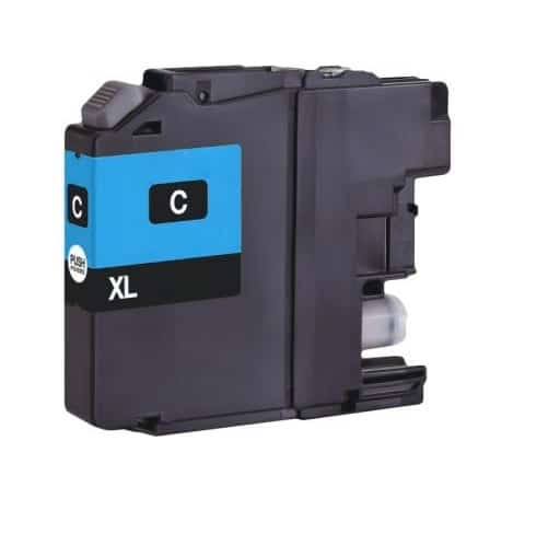 Lc22ec Cyan Blækpatron 1200 Sider Kompatibel Brother Lc22ec