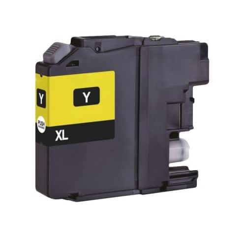 Lc22ey Gul Blækpatron 1200 Sider Kompatibel Brother Lc22ey