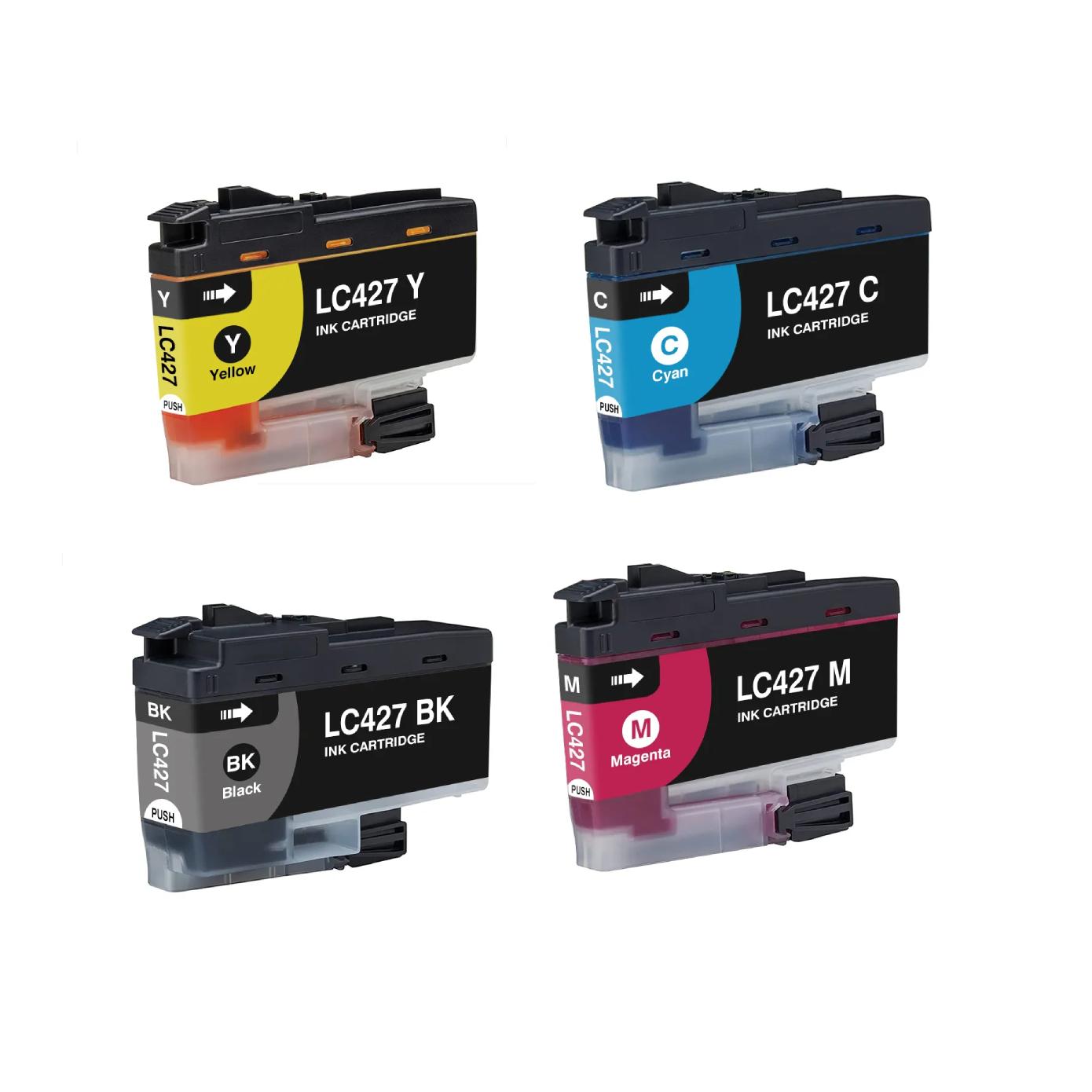 Lc427   Farver Bk- - -  Kompatibel Brother Lc427   500 Sider