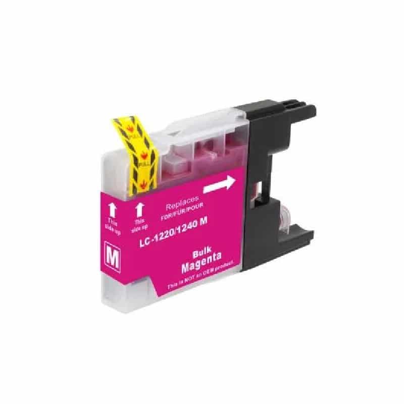 Lc1240m Magenta Blækpatron 10ml Kompatibel Brother Lc1240m