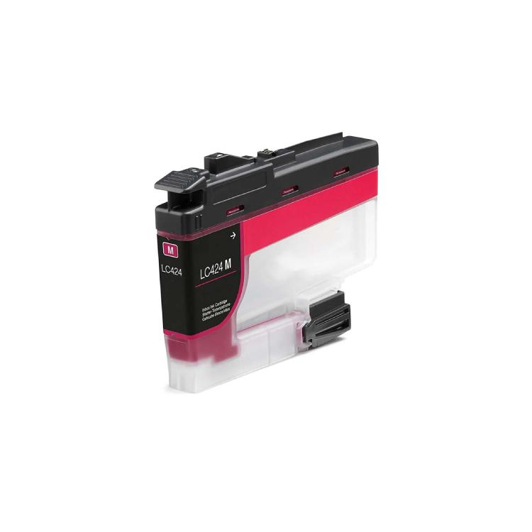 Lc424m Magenta Blækpatron 750 Sider Kompatibel Brother Lc424m