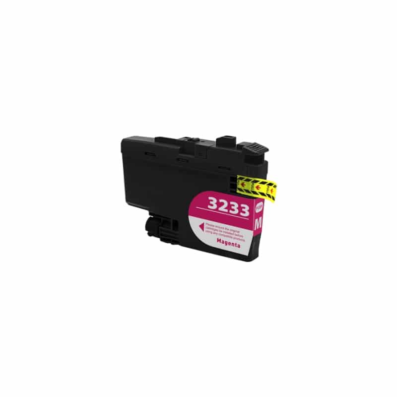 Lc3233m Magenta Blækpatron   500 Sider Kompatibel Brother Lc3233m