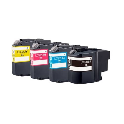 Lc22u Bk- - -  Blækpatron 95 Ml Kompatibel Brother Lc22u S4