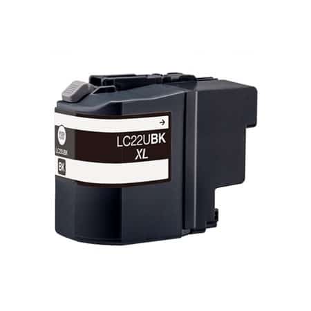 Lc22ubk Sort Blækpatron 50 Ml Kompatibel Brother Lc22ubk