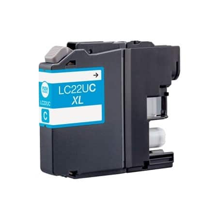 Lc22uc Cyan Blækpatron 15 Ml Kompatibel Brother Lc22uc