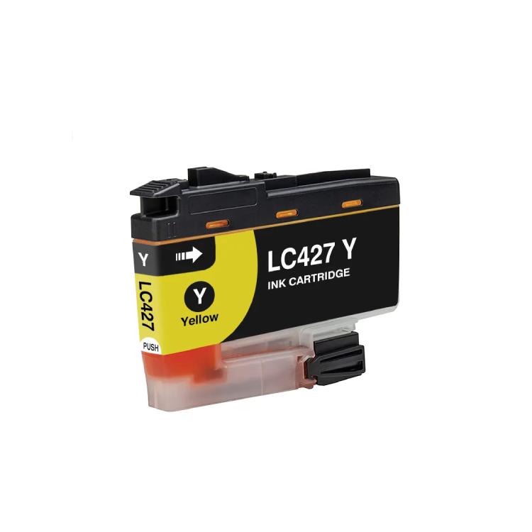 Lc427y Gul Blækpatron   500 Sider Kompatibel Brother Lc427y