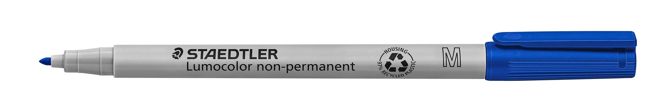 Marker Lumocolor Non-perm   0mm Blå