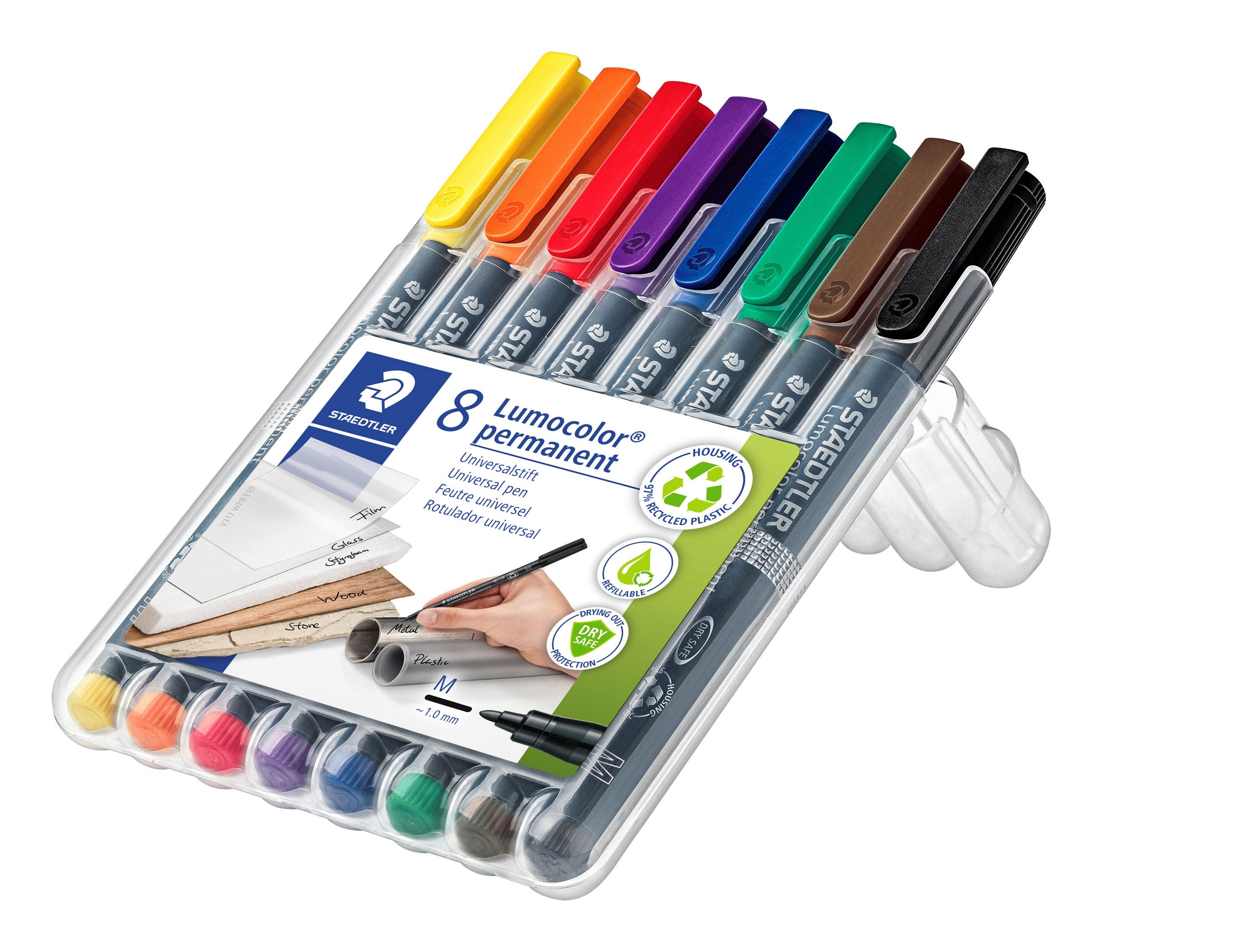 Marker Lumocolor Perm   0mm Ass