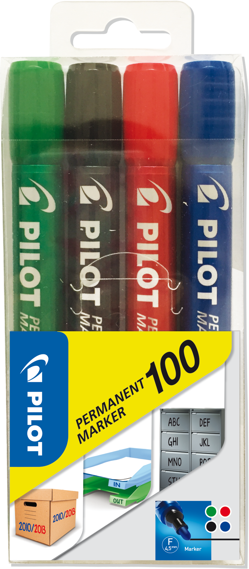 Marker Permanent 100 Rund Ass