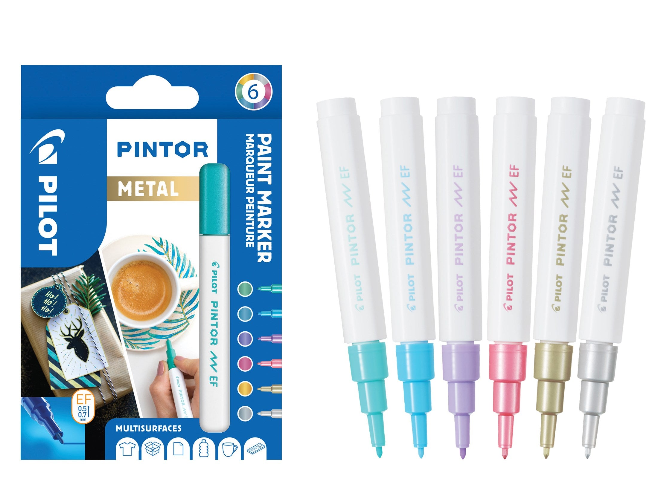 Marker Pintor Extra Fine Metal     Ass