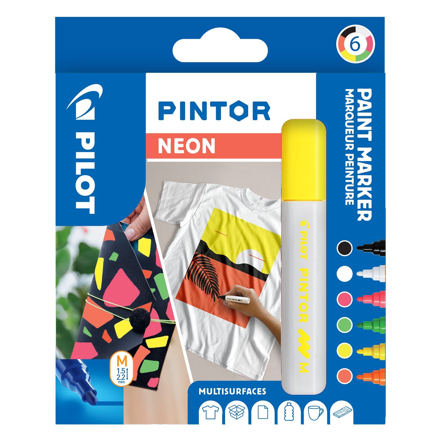 Marker Pintor Medium Neon     Ass