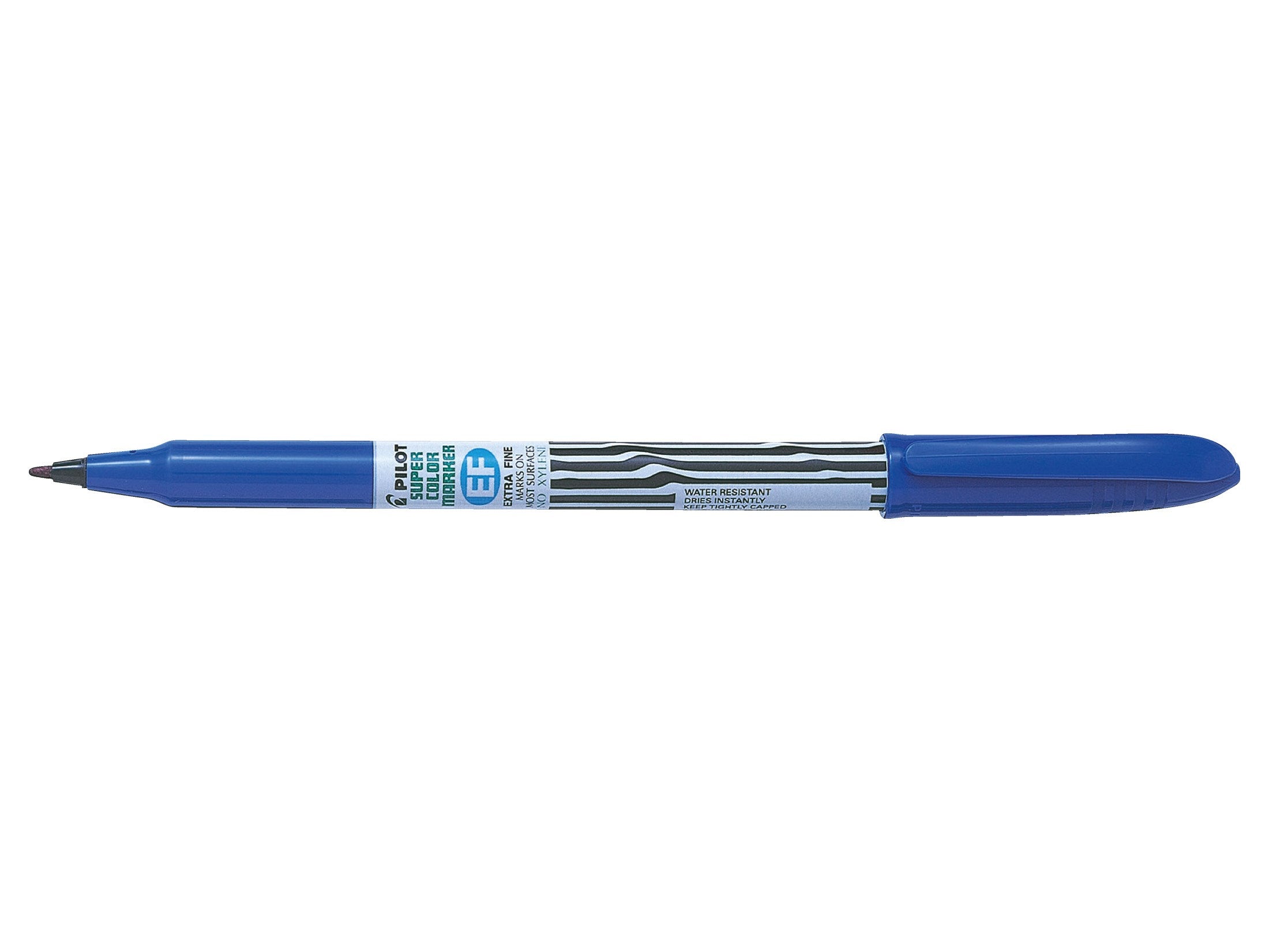 Marker Super Color Extra Fine   0mm Blå