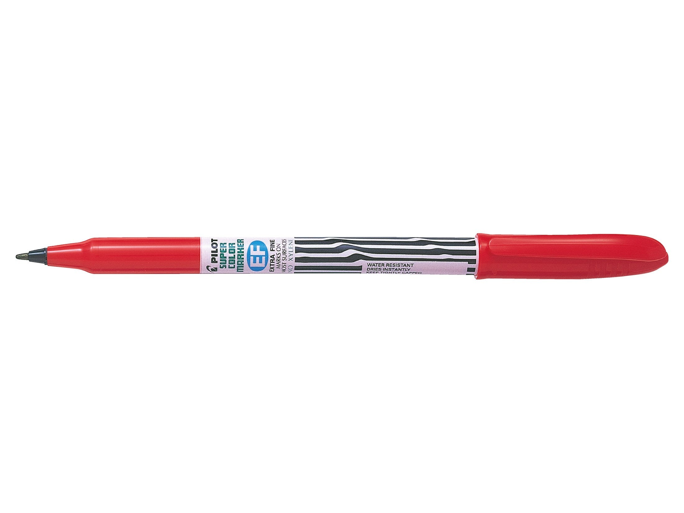 Marker Super Color Extra Fine   0mm Rød