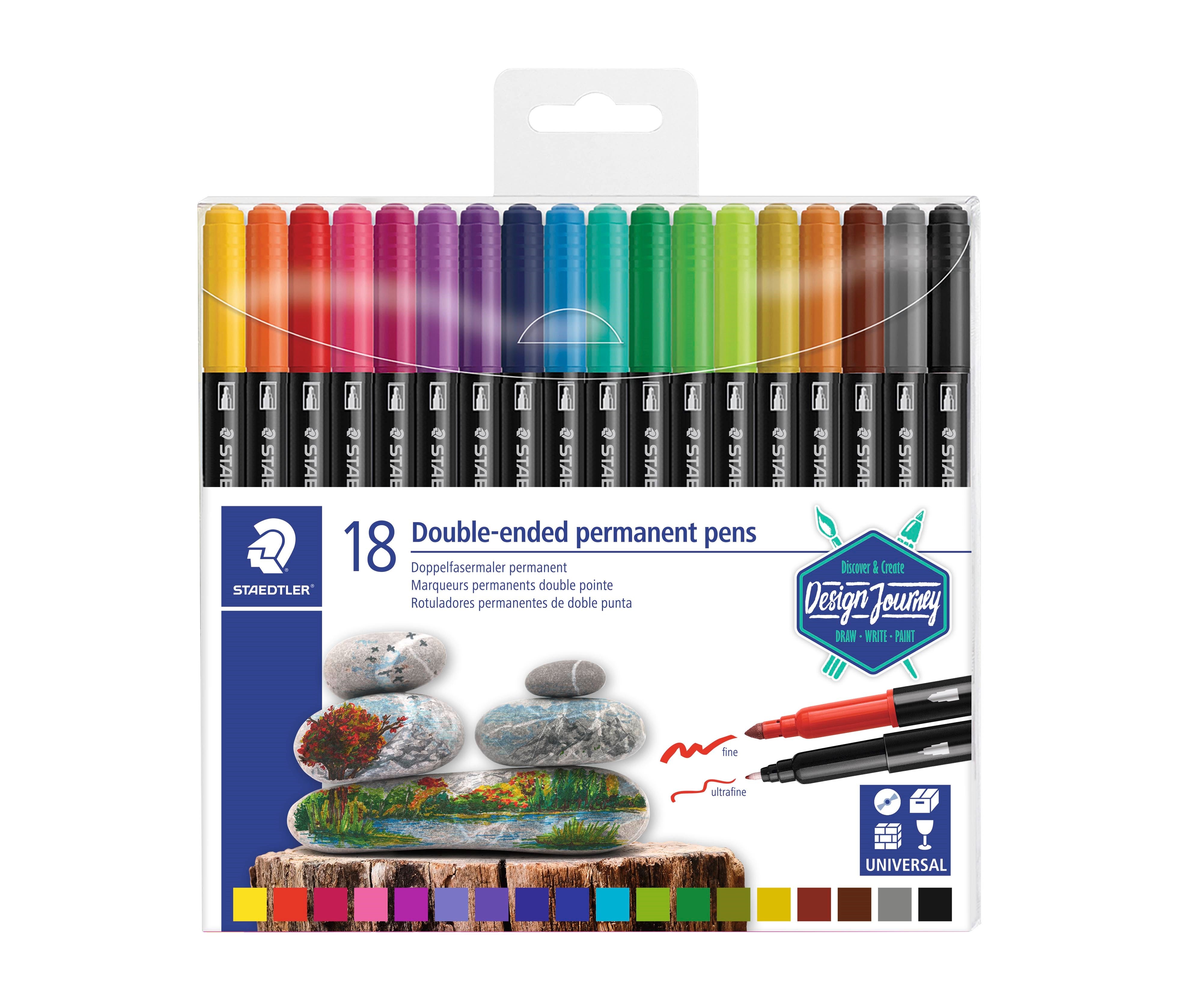 Marker Twin-tip Perm       5mm  18