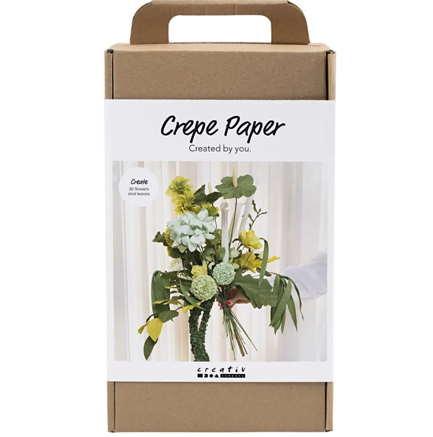 Maxi Diy-kit  Buket Af Crepe Papir