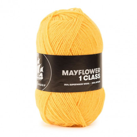 Mayflower   Class Garn Unicolor 24 Saffran