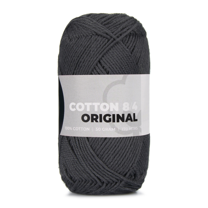 Mayflower Cotton     1442 Koksgrå  Bomuldsgarn  Fra Mayflower